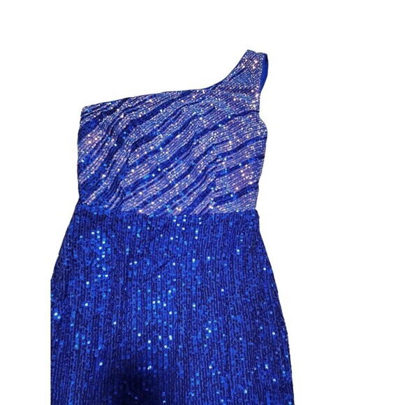 Women's Cocktail & Party Dresses One Shoulder Sequins Bodycon Dress Size Small - Picture 4 of 12